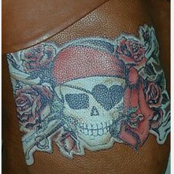 Gorgeous isabella fiore skull leather knee high boots - Picture 8 of 8